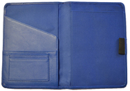Blue Junior Leather Notebook